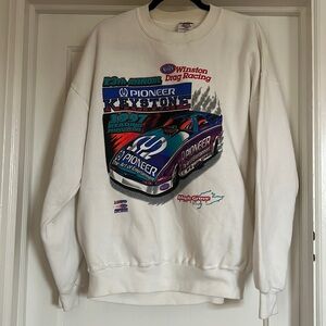 Vintage 1997 Drag Racing Sweatshirt